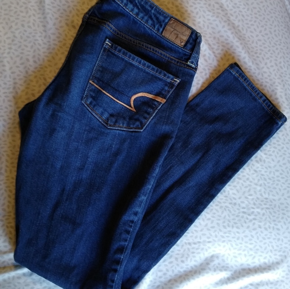 LONG American Eagle Skinny Jeans 8